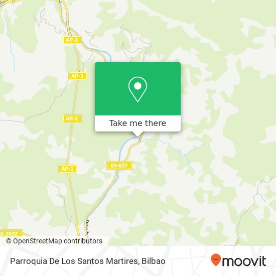 Parroquia De Los Santos Martires map