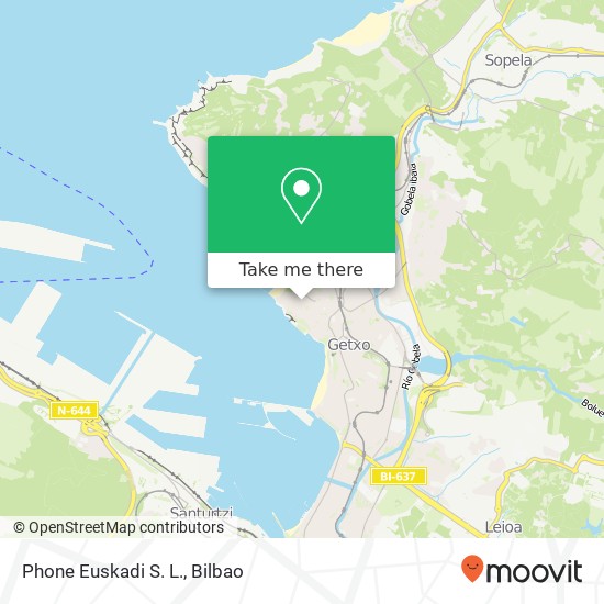 mapa Phone Euskadi S. L.