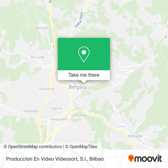 Produccion En Video Videosort, S.l. map