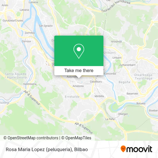 Rosa Maria Lopez (peluqueria) map