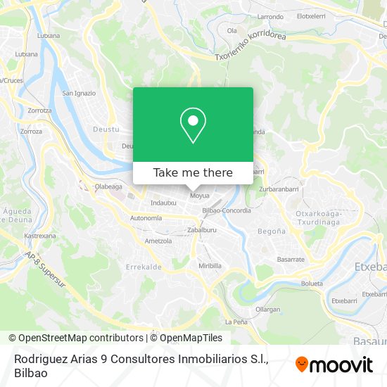 Rodriguez Arias 9 Consultores Inmobiliarios S.l. map