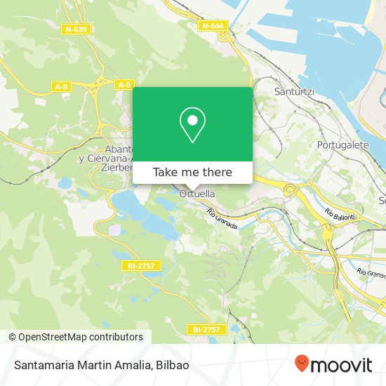 Santamaria Martin Amalia map