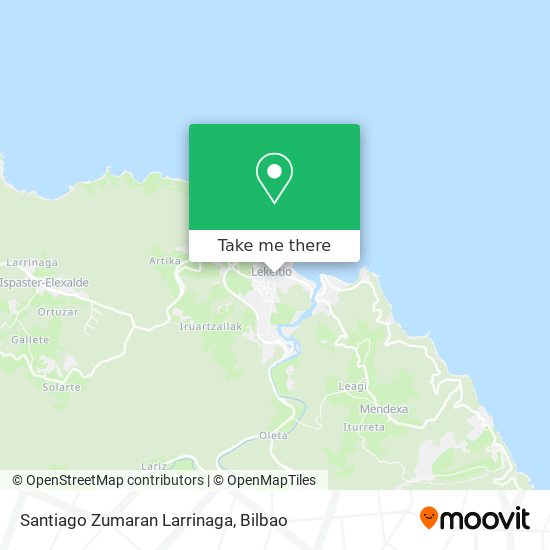 Santiago Zumaran Larrinaga map