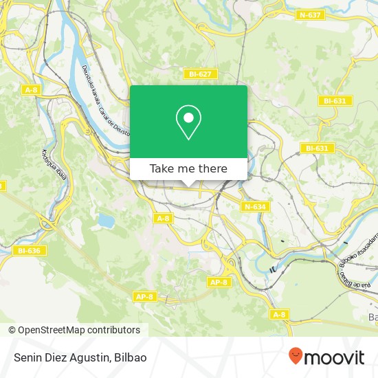 Senin Diez Agustin map