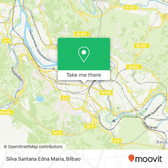 Silva Santana Edna Maria map