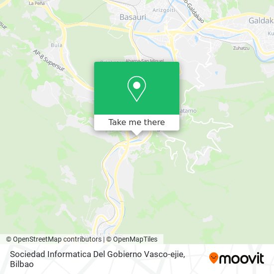 Sociedad Informatica Del Gobierno Vasco-ejie map