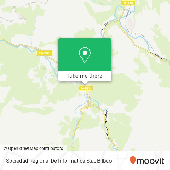 mapa Sociedad Regional De Informatica S.a.