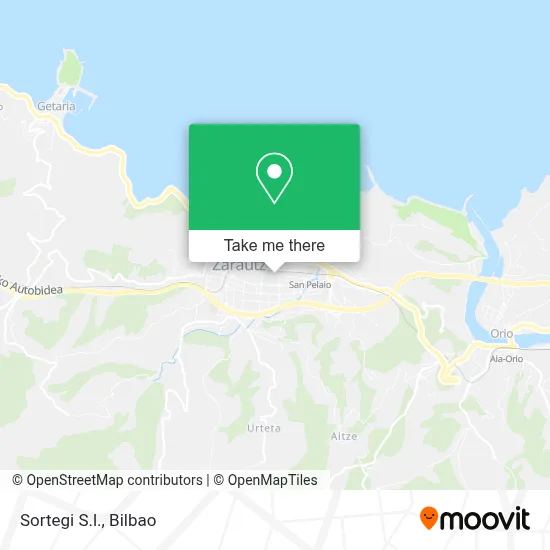 Sortegi S.l. map