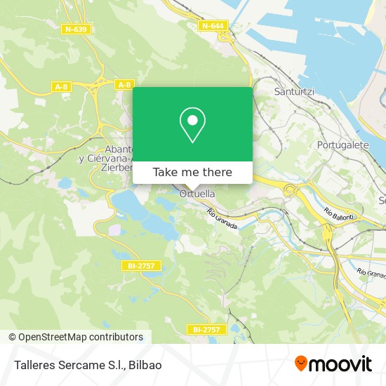 Talleres Sercame S.l. map