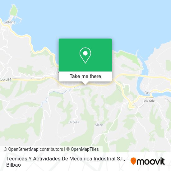 Tecnicas Y Actividades De Mecanica Industrial S.l. map