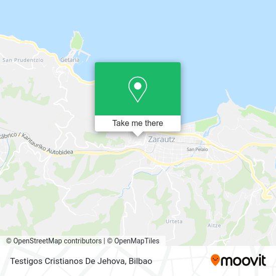 Testigos Cristianos De Jehova map
