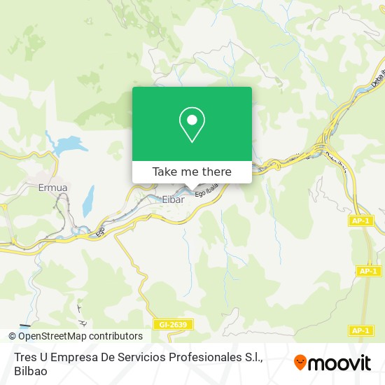 Tres U Empresa De Servicios Profesionales S.l. map