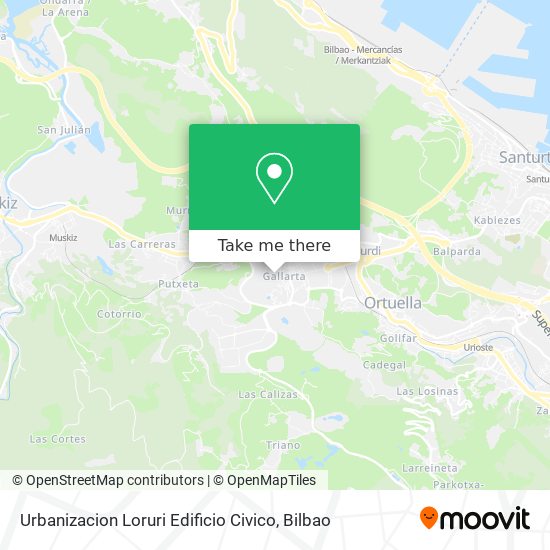 Urbanizacion Loruri Edificio Civico map