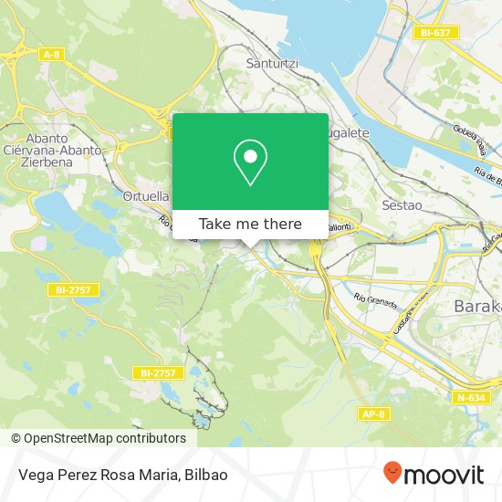 Vega Perez Rosa Maria map