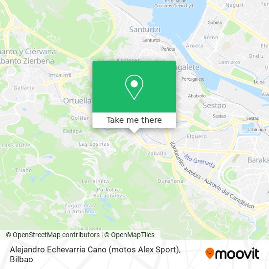 Alejandro Echevarria Cano (motos Alex Sport) map