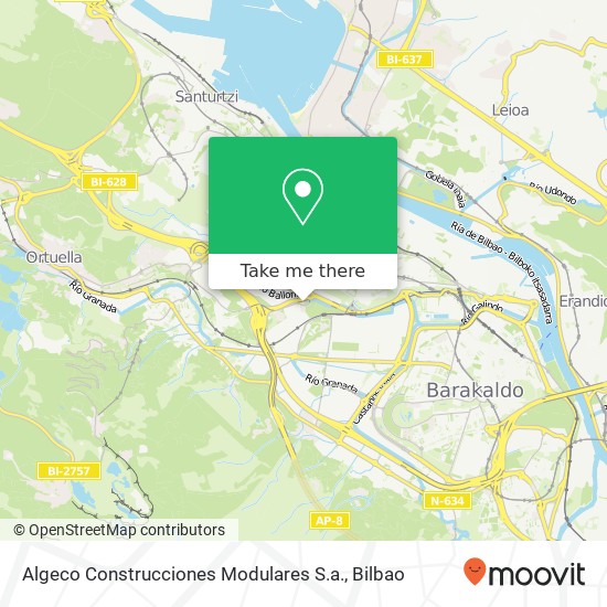 Algeco Construcciones Modulares S.a. map