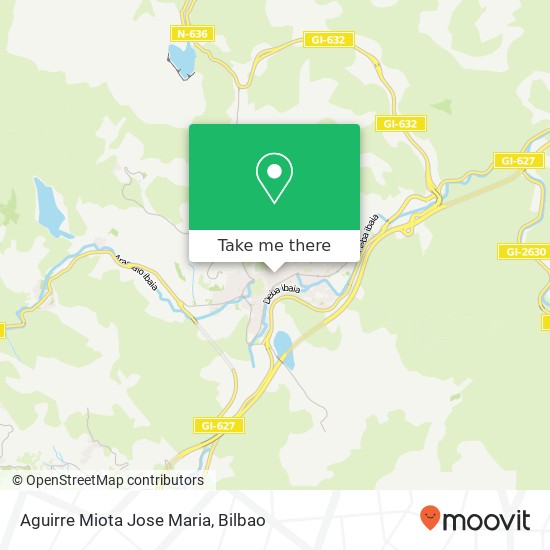 Aguirre Miota Jose Maria map