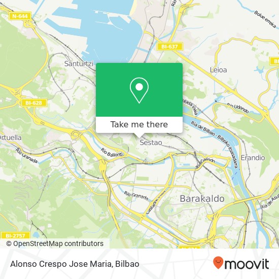 Alonso Crespo Jose Maria map