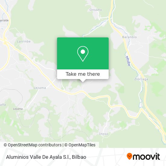 Aluminios Valle De Ayala S.l. map
