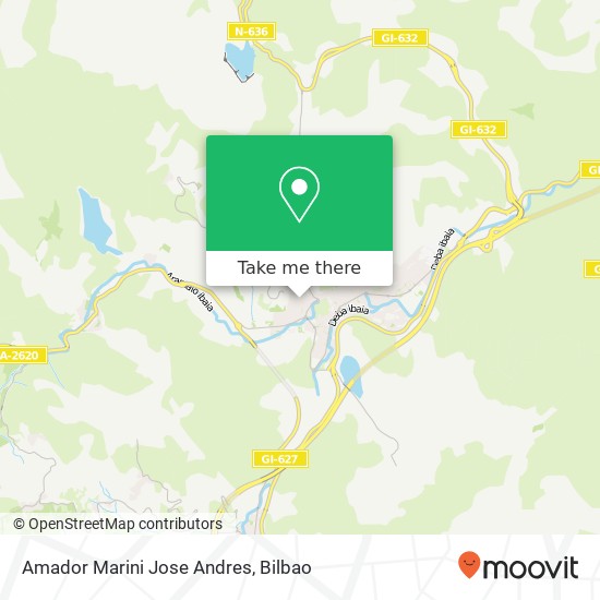 Amador Marini Jose Andres map