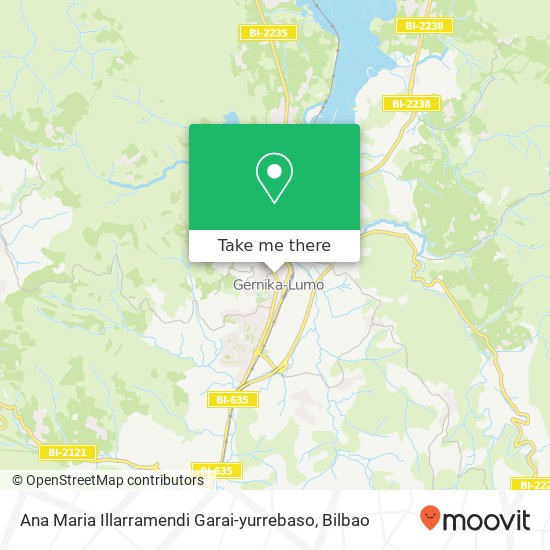 Ana Maria Illarramendi Garai-yurrebaso map