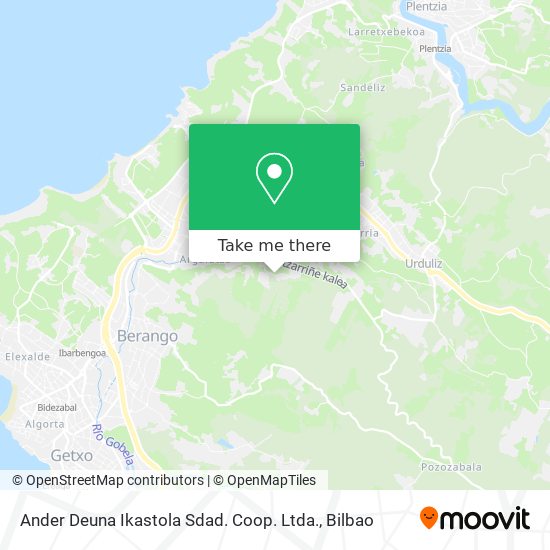 Ander Deuna Ikastola Sdad. Coop. Ltda. map