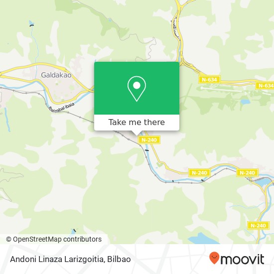 Andoni Linaza Larizgoitia map