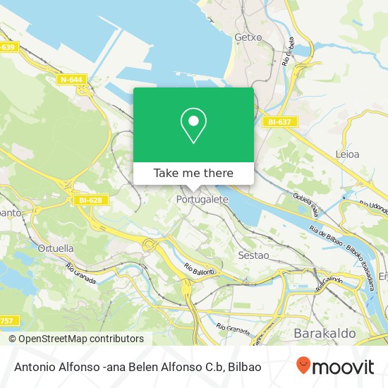 Antonio Alfonso -ana Belen Alfonso C.b map