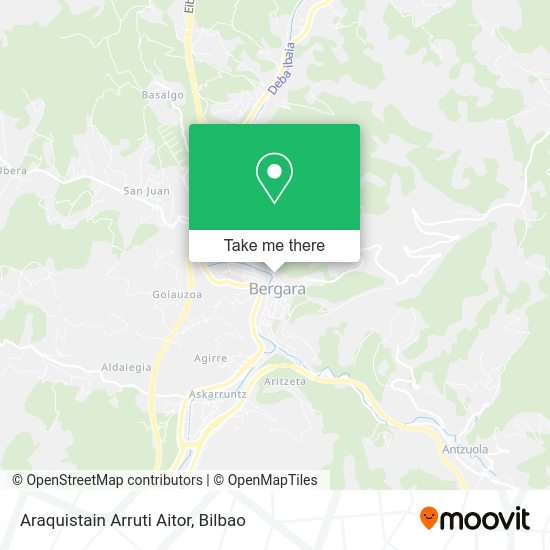 Araquistain Arruti Aitor map