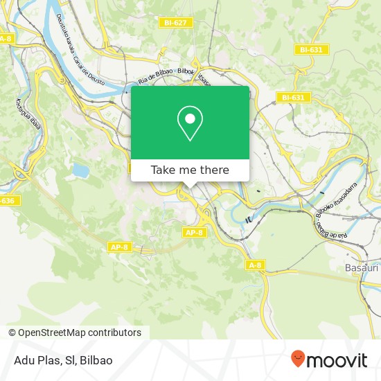 Adu Plas, Sl map
