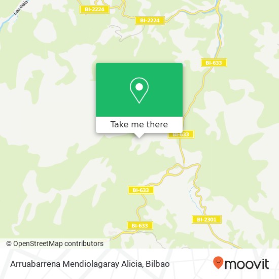 Arruabarrena Mendiolagaray Alicia map