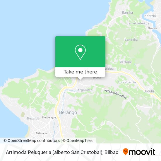 Artimoda Peluqueria (alberto San Cristobal) map