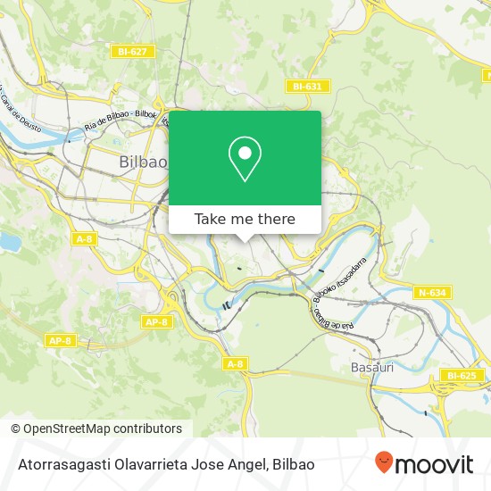 Atorrasagasti Olavarrieta Jose Angel map