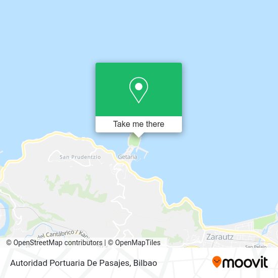 Autoridad Portuaria De Pasajes map