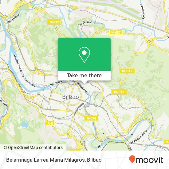 Belarrinaga Larrea Maria Milagros map