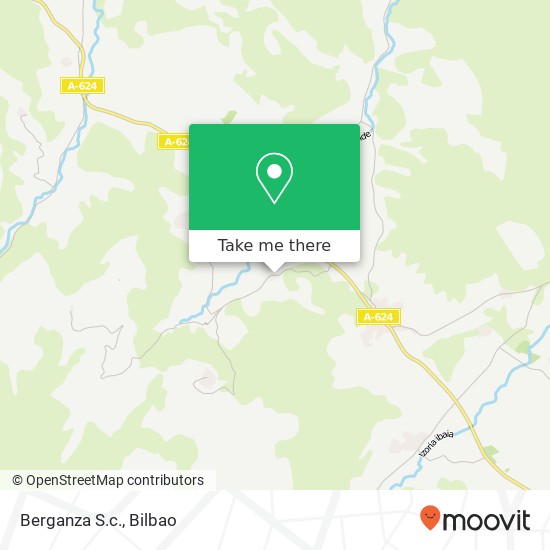 Berganza S.c. map