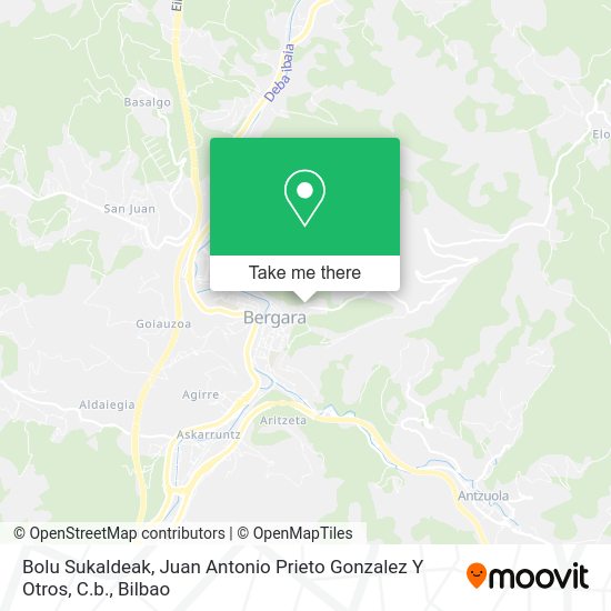 Bolu Sukaldeak, Juan Antonio Prieto Gonzalez Y Otros, C.b. map