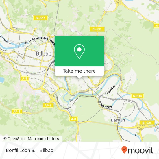 Bonfil Leon S.l. map