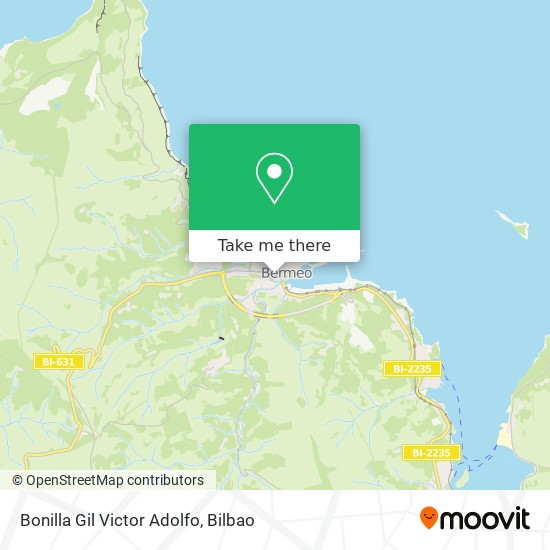 Bonilla Gil Victor Adolfo map