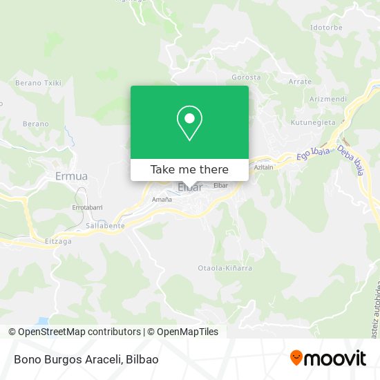 Bono Burgos Araceli map