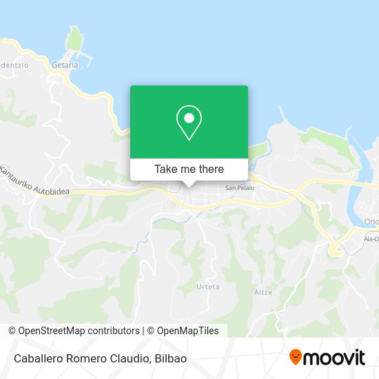 Caballero Romero Claudio map