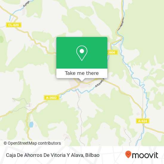 Caja De Ahorros De Vitoria Y Alava map