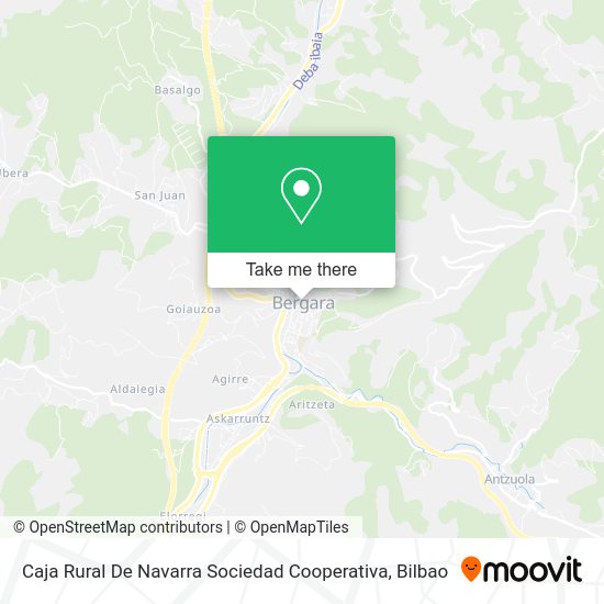 Caja Rural De Navarra Sociedad Cooperativa map