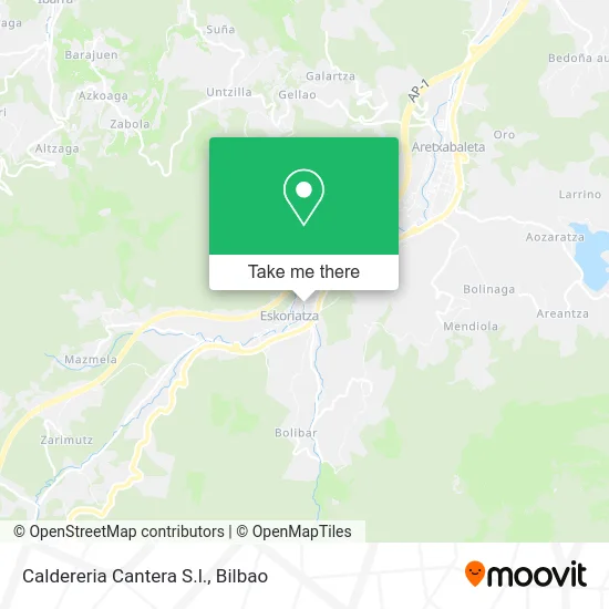 Caldereria Cantera S.l. map