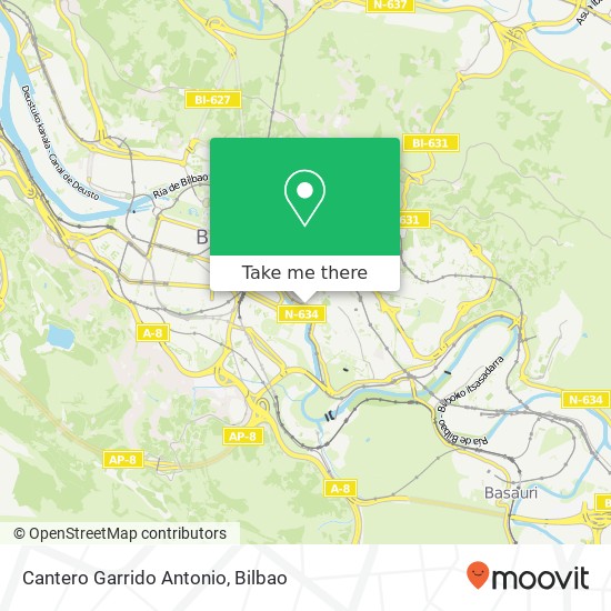 Cantero Garrido Antonio map