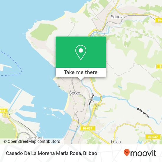 mapa Casado De La Morena Maria Rosa