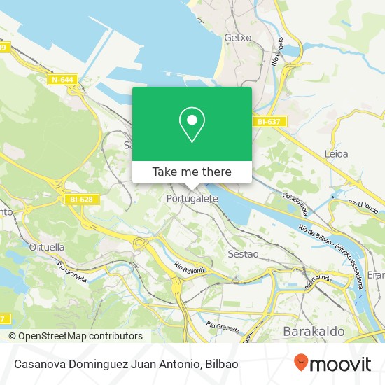 mapa Casanova Dominguez Juan Antonio