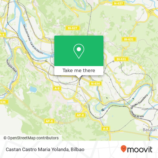 Castan Castro Maria Yolanda map