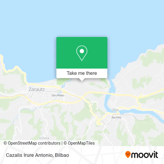 mapa Cazalis Irure Antonio