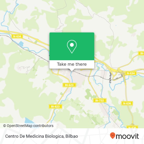 Centro De Medicina Biologica map